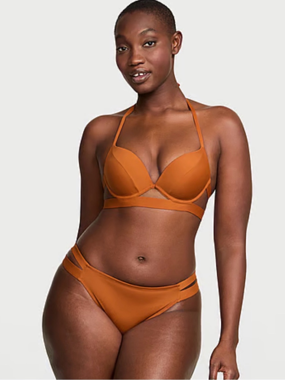 Victoria Secret Archives Banded Push-Up Bikini Set - Women Swim